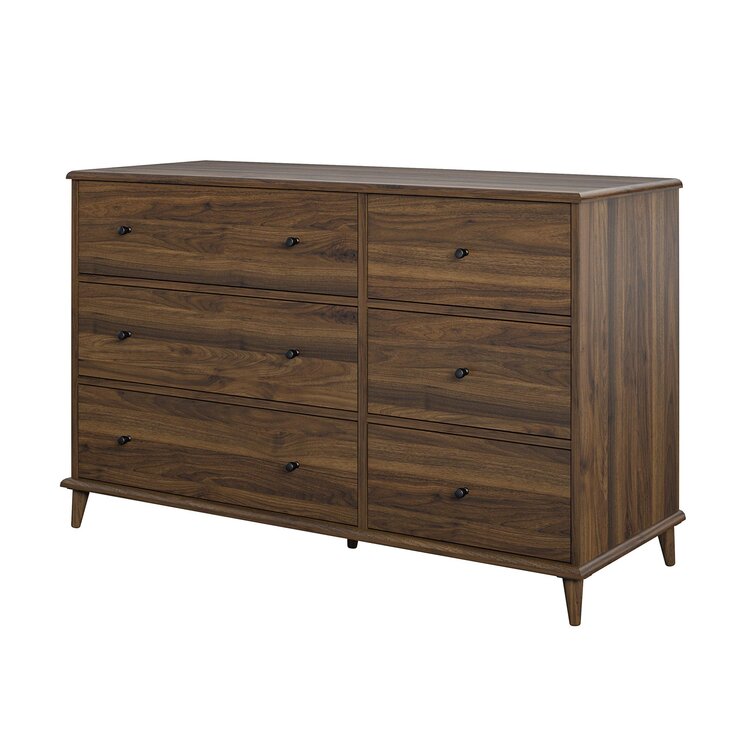 Siegel 4 best sale drawer chest walnut